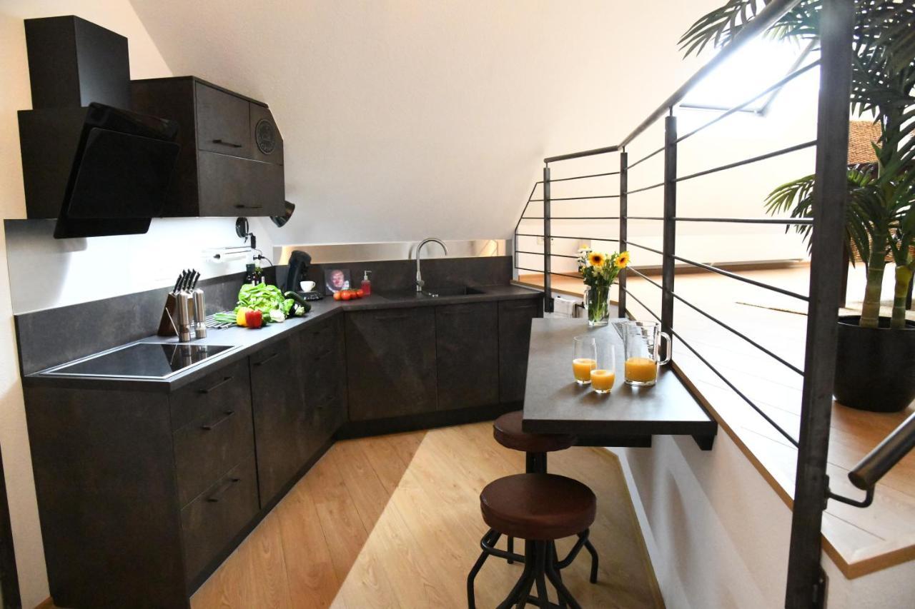 Апартаменты Loft-Style-Living Schuett - Einfach Anders Моншау Экстерьер фото